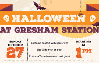 Gresham Station Halloween Event Banner 2019